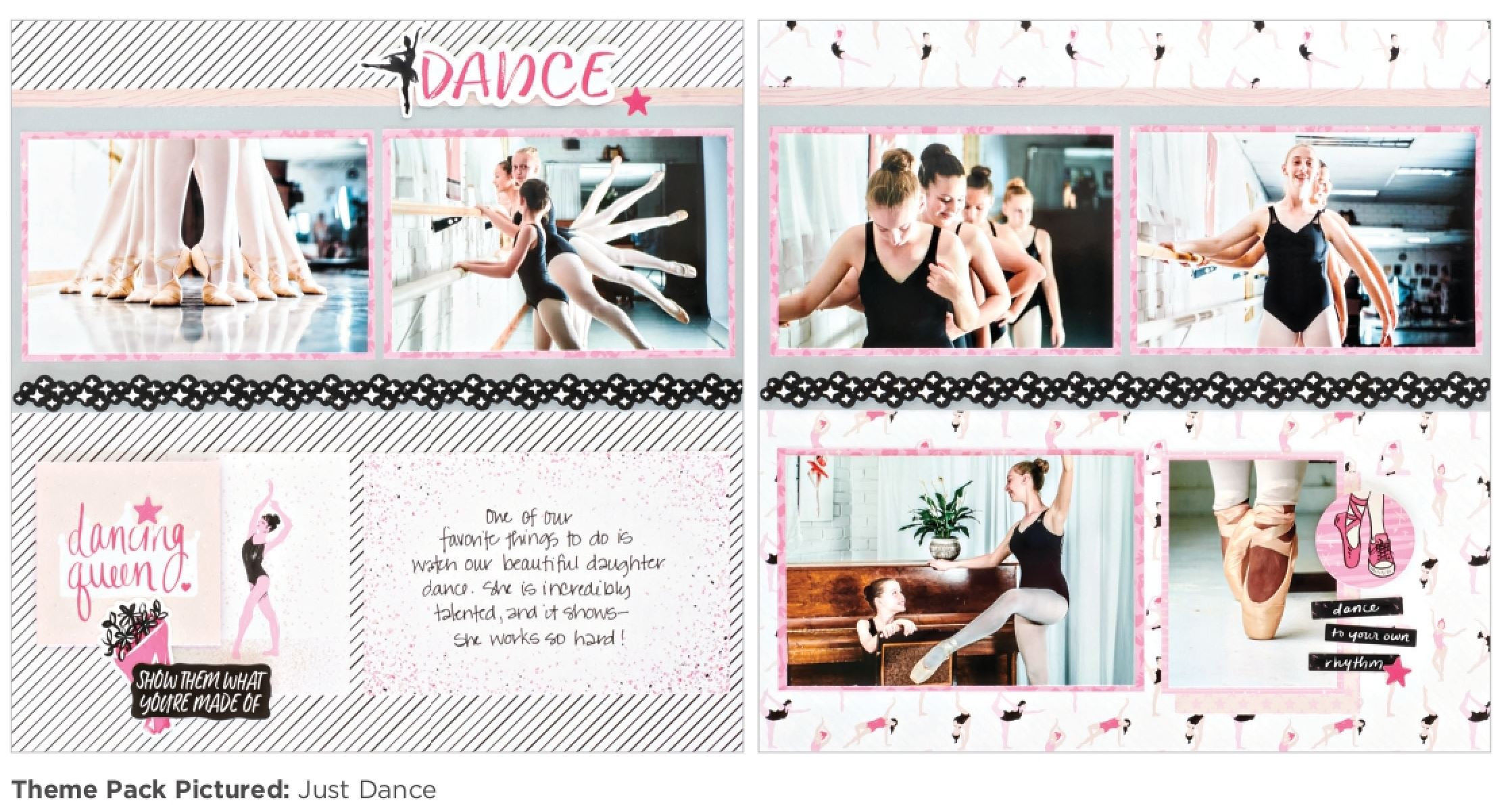 Dance Scrapbook Kits: Just Dance - Creative Memories